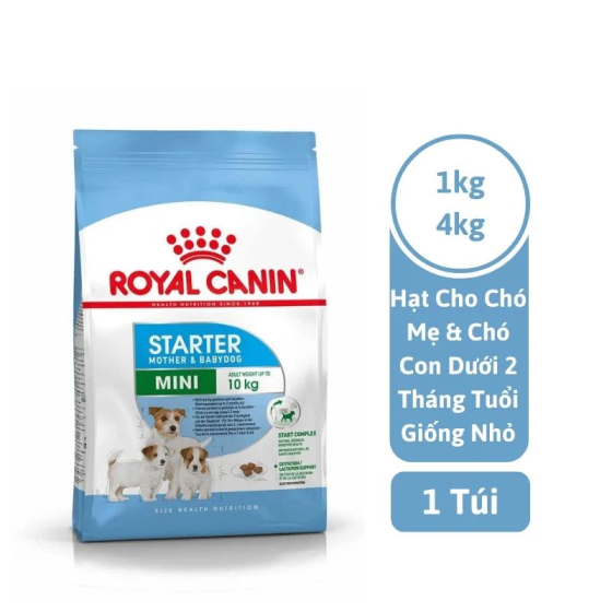 Thức Ăn Hạt Cho Chó Royal Canin Mini Starter Mother & Babydog