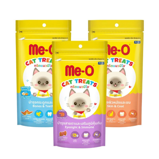  Snack Mèo Bánh Thưởng Me-O Nhiều Vị 50g