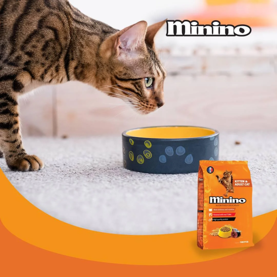 Hạt Cho Mèo Mọi Lứa Tuổi Minino Tuna Vị Cá Ngừ