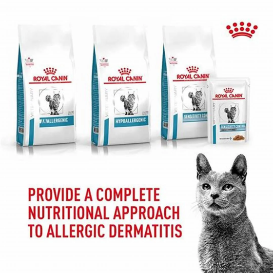 Thức Ăn Hạt Điều Trị Bệnh Cho Mèo Dị Ứng Nặng Royal Canin Anallergenic 2kg