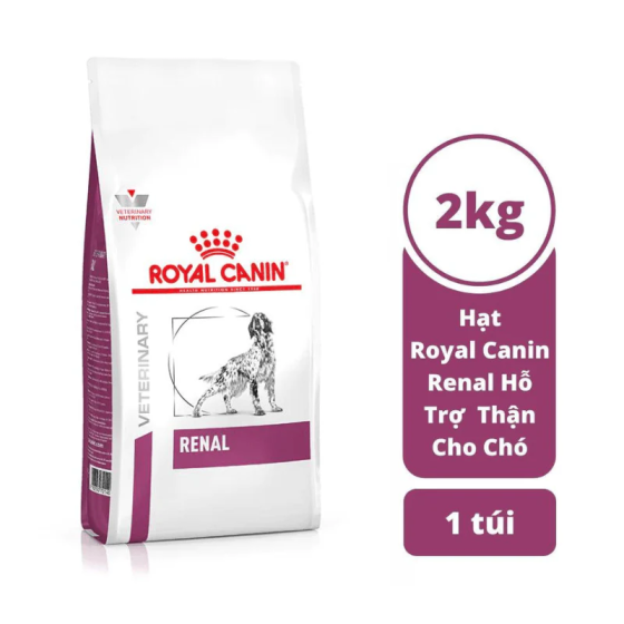 Thức Ăn Hạt Điều Trị Bệnh Cho Chó Hỗ Trợ Thận Royal Canin Renal 2kg Thức Ăn Hạt Điều Trị Bệnh Cho Chó Hỗ Trợ Thận Royal Canin Renal 2kg