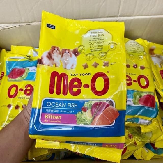 Hạt Cho Mèo Con Me-O Kitten Vị Cá Biển