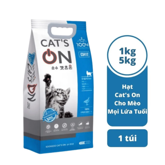 Hạt Cho Mèo Mọi Lứa Tuổi Cats On Hàn Quốc Tiết Kiệm