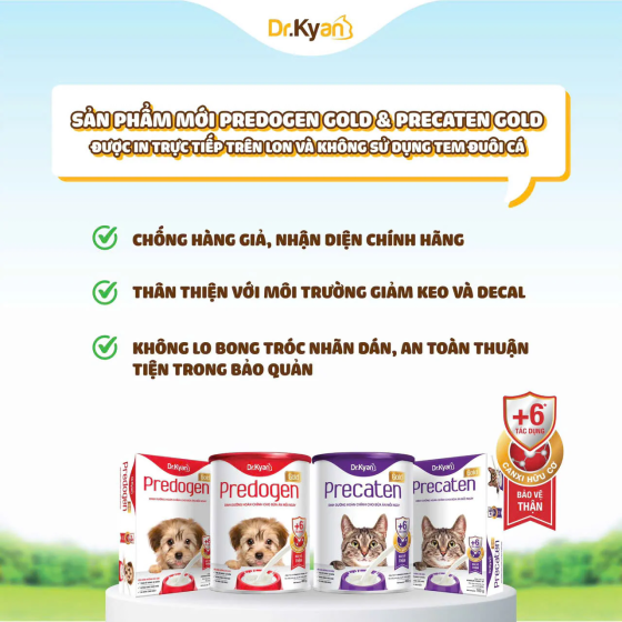 Sữa Bột Cho Chó Dr.Kyan Predogen Hương Vanilla