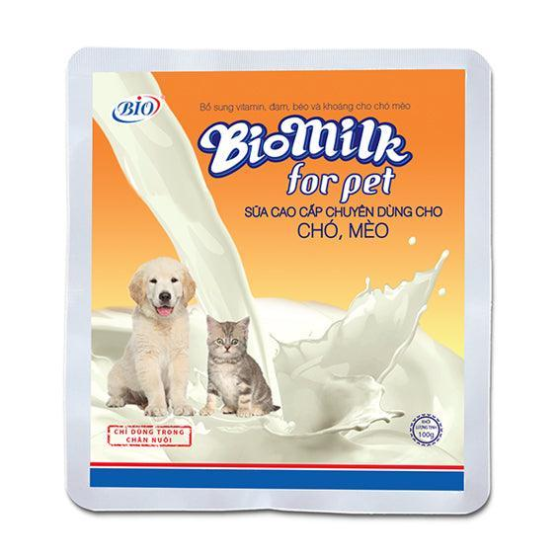 Sữa Bột Cho Chó Mèo Bio-Milk 100g