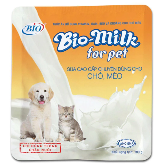 Sữa Bột Cho Chó Mèo Bio-Milk 100g