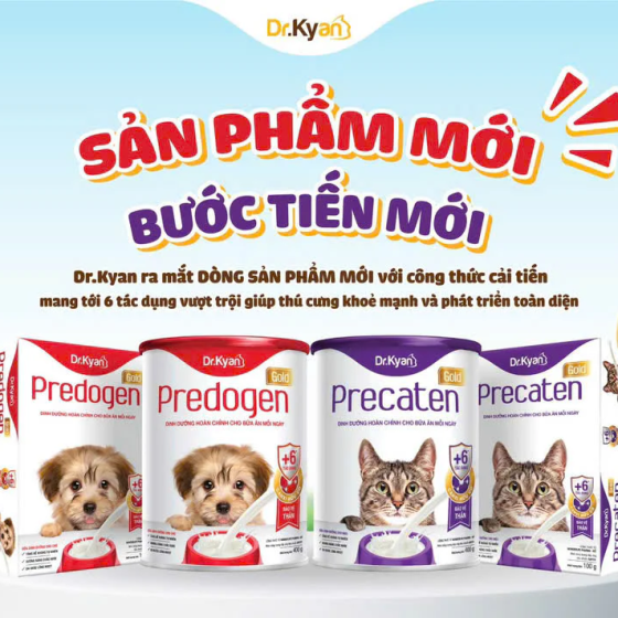 Sữa Bột Mèo Dr.Kyan Precaten Hương Vanilla