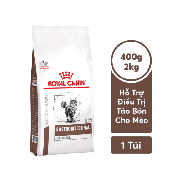 Thức Ăn Hạt Trị Bệnh Cho Mèo Hỗ Trợ Táo Bón Royal Canin Gastrointestinal Fibre Response