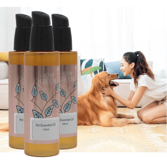 Tinh Dầu Dưỡng Lông Khử Mùi Cho Chó Mèo Show Queen 100ml