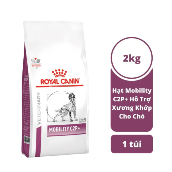 Thức Ăn Hạt Điều Trị Bệnh Cho Chó Hỗ Trợ Xương Khớp Royal Canin Mobility C2P+ 2kg