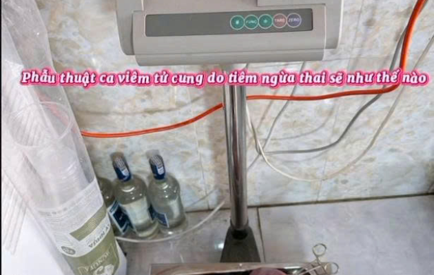 Phẫu thuật ca viêm tử cung do tiêm ngừa thai sẽ như thế nào 