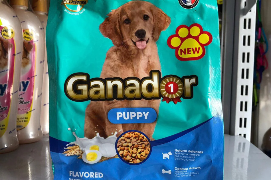 Hạt Ganador Puppy Chó Con Vị Trứng & Sữa