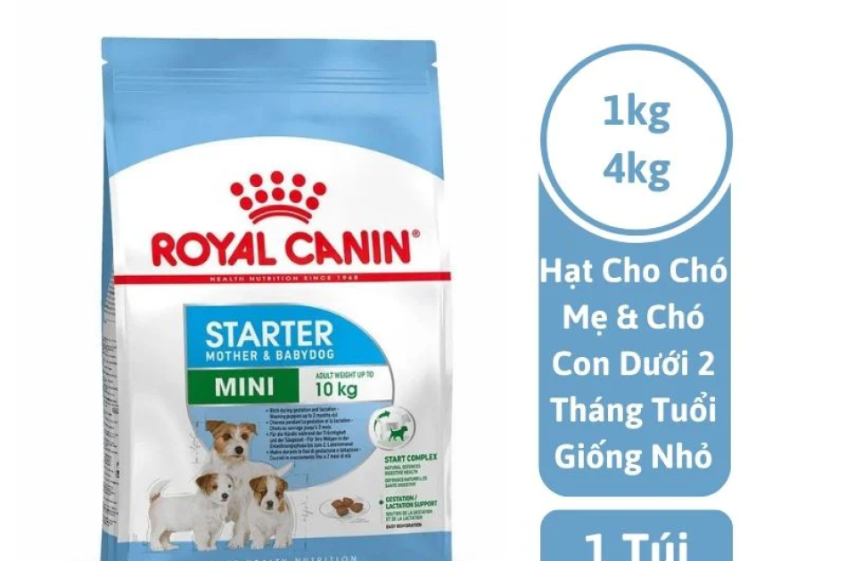 Thức Ăn Hạt Cho Chó Royal Canin Mini Starter Mother & Babydog