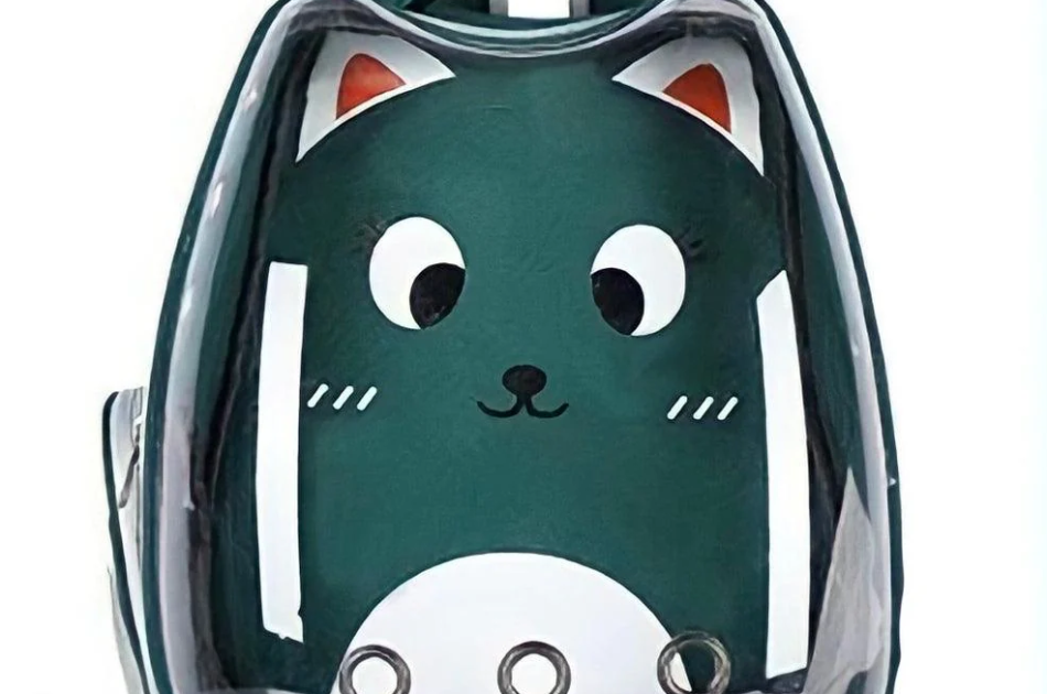 Balo Cho Chó Mèo Phi Hành Gia Hình Mặt Mèo