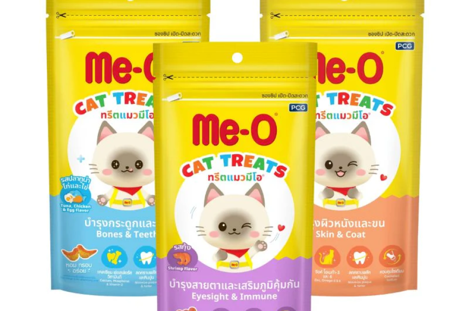  Snack Mèo Bánh Thưởng Me-O Nhiều Vị 50g
