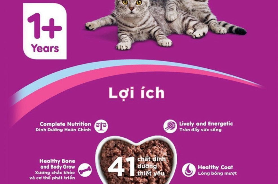Hạt Whiskas Adult Cho Mèo Trưởng Thành