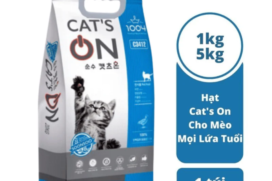 Hạt Cho Mèo Mọi Lứa Tuổi Cats On Hàn Quốc Tiết Kiệm