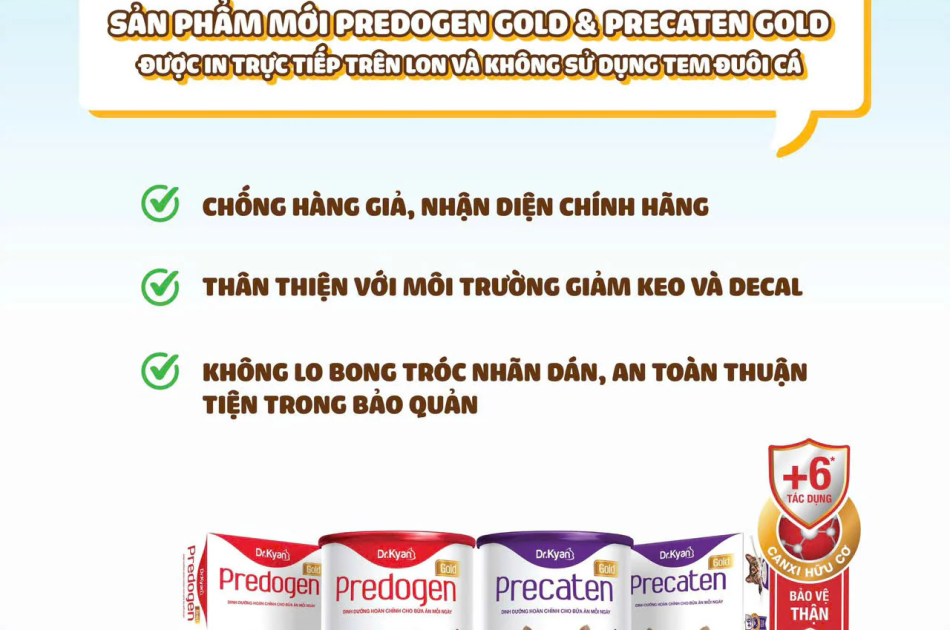 Sữa Bột Mèo Dr.Kyan Precaten Hương Vanilla