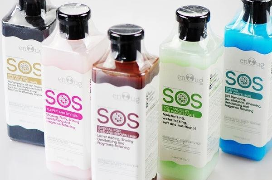 Sữa Tắm SOS Cho Chó Mèo Dưỡng Lông & Khử Mùi 530ml