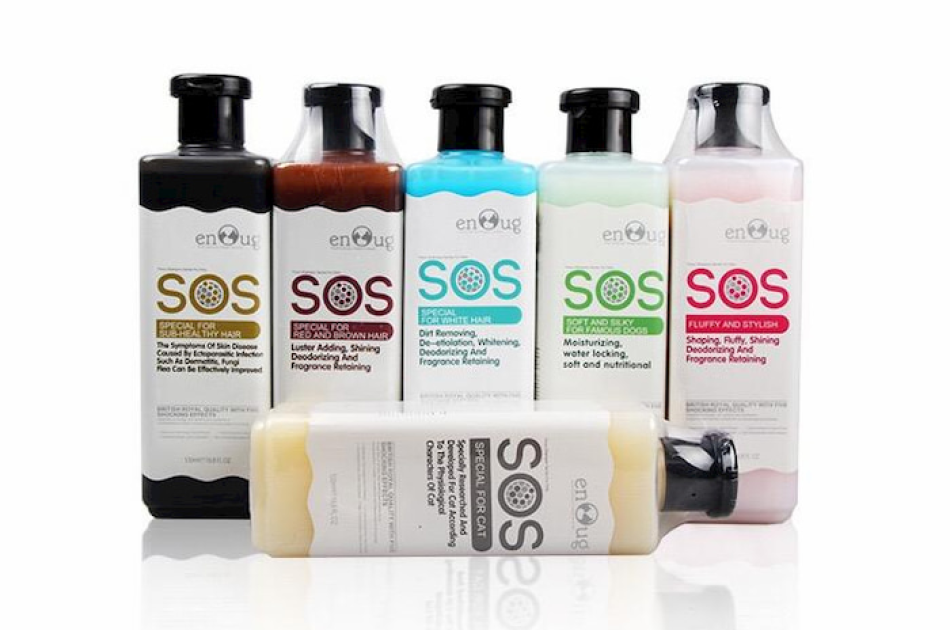 Sữa Tắm SOS Cho Chó Mèo Dưỡng Lông & Khử Mùi 530ml