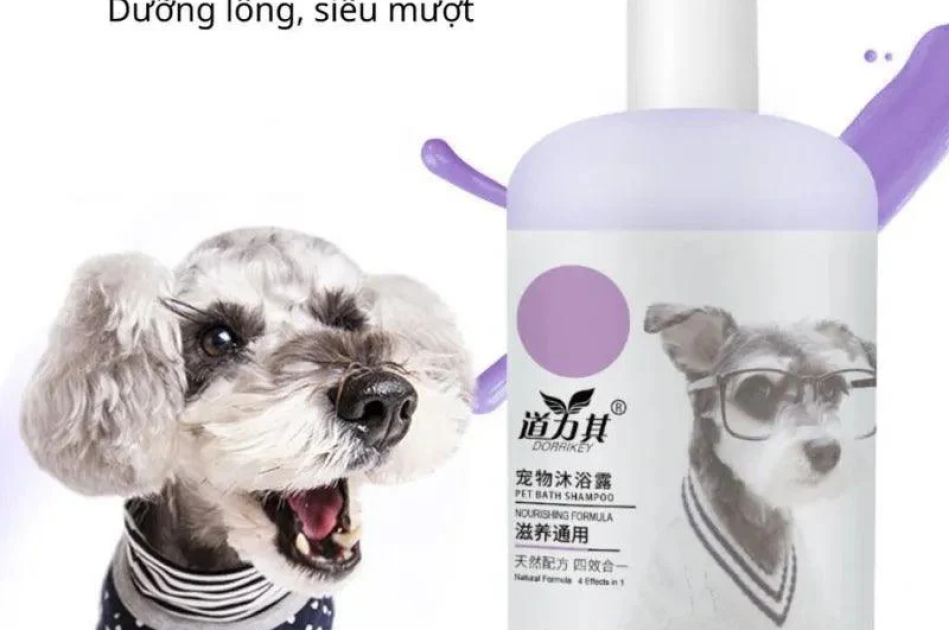 Sữa Tắm Cho Chó Mèo Dorriky Loại Bỏ Ve Rận, Dưỡng Lông 510ml