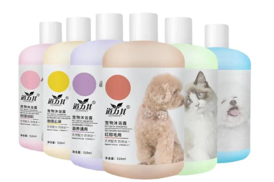 Sữa Tắm Cho Chó Mèo Dorriky Loại Bỏ Ve Rận, Dưỡng Lông 510ml