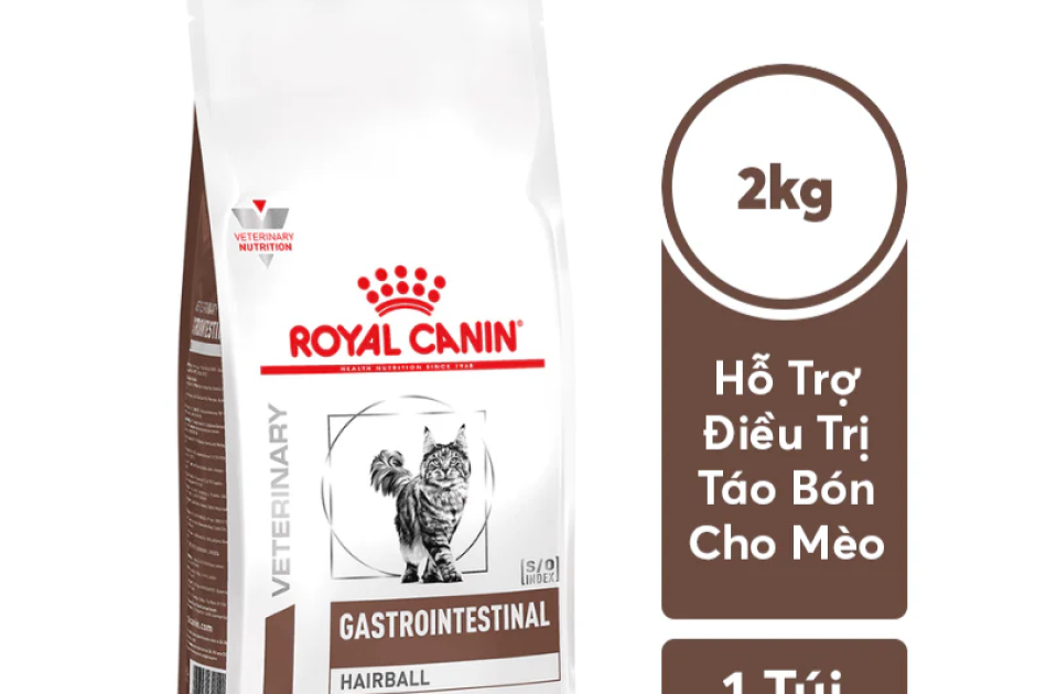 Thức Ăn Hạt Trị Bệnh Cho Mèo Hỗ Trợ Táo Bón Royal Canin Gastrointestinal Fibre Response