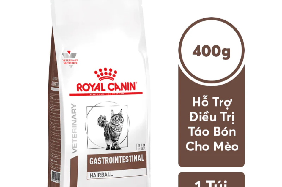 Thức Ăn Hạt Trị Bệnh Cho Mèo Hỗ Trợ Táo Bón Royal Canin Gastrointestinal Fibre Response