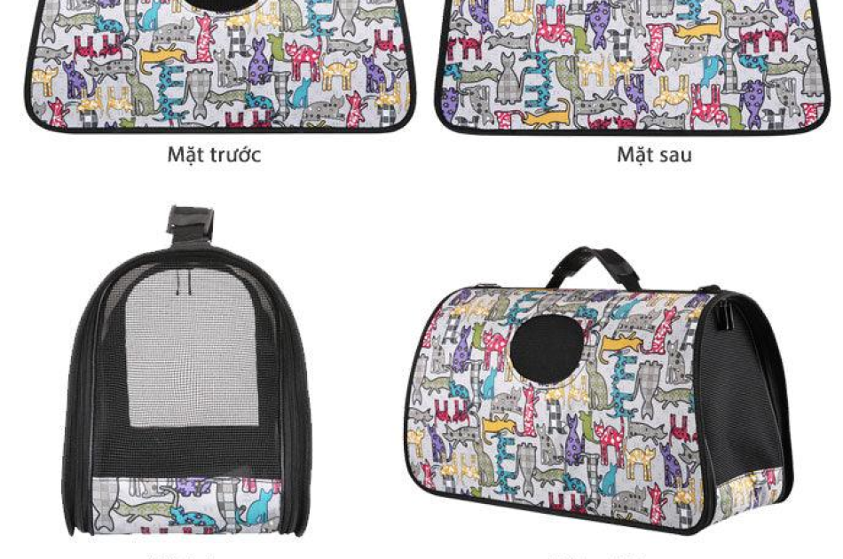 Túi Vận Chuyển Chó Mèo Nhiều Họa Tiết