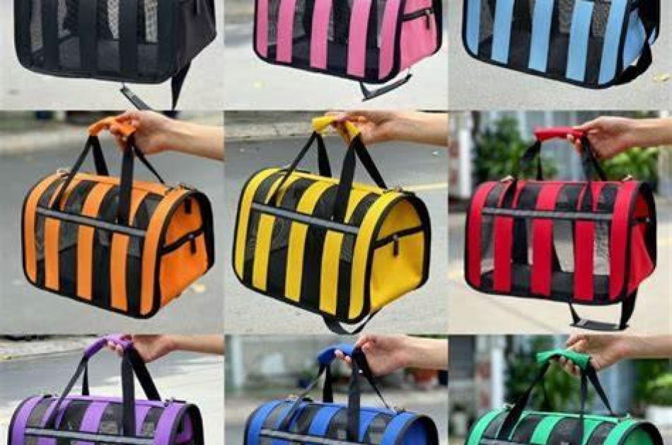 Túi Vận Chuyển Chó Mèo Chất Liệu Lưới