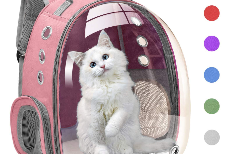 Balo Phi Hành Gia Trong Suốt Vận Chuyển Chó Mèo