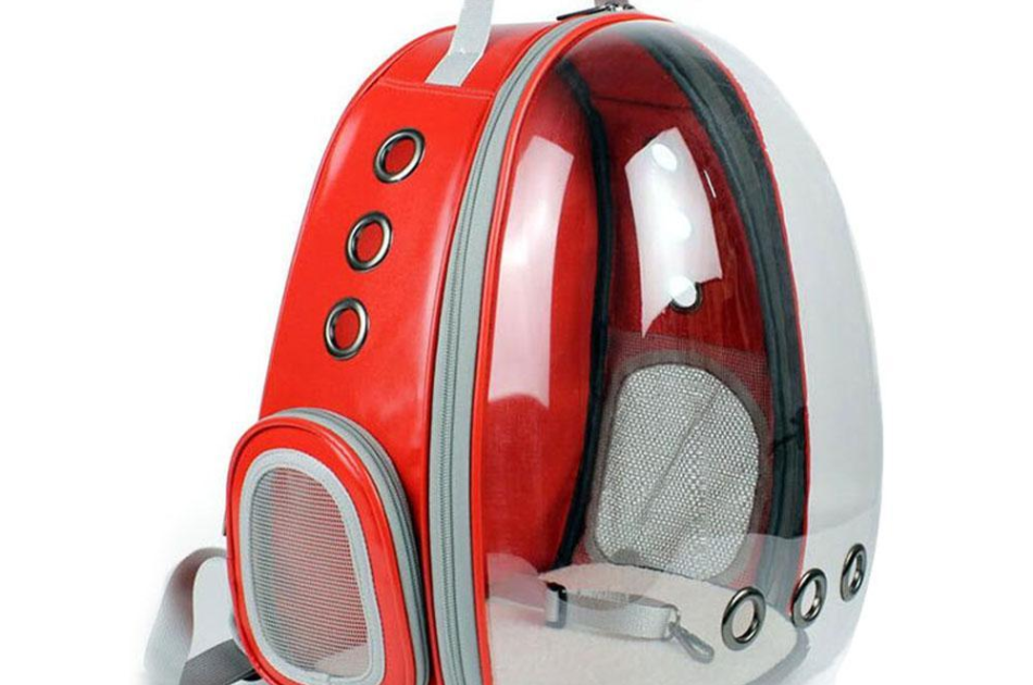 Balo Phi Hành Gia Trong Suốt Vận Chuyển Chó Mèo