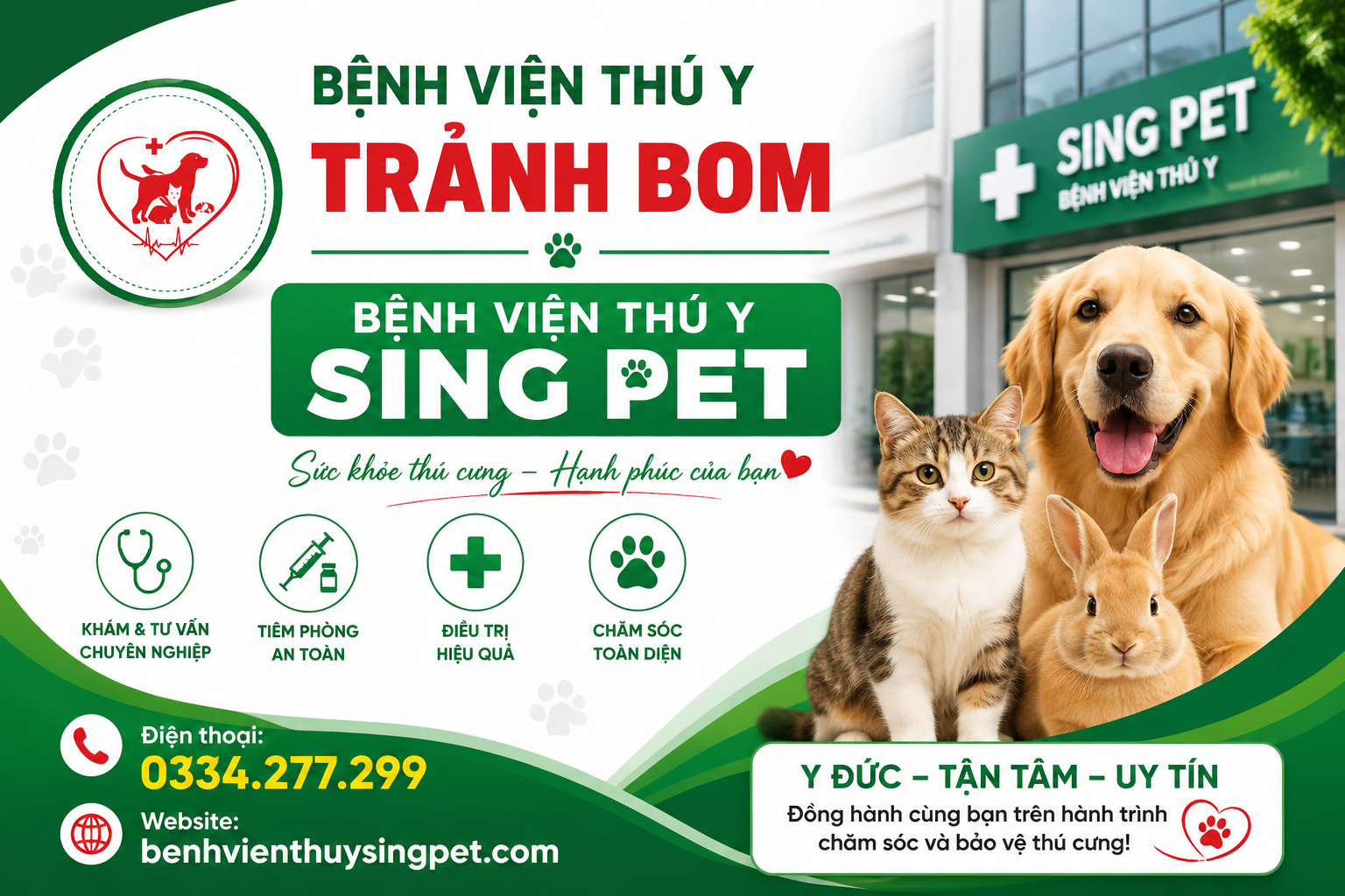 Bệnh Viện Thú Y Trảng Bom