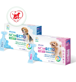 NOMECTO SPOT ON ĐẶC TRỊ VE BỌ CHÉC