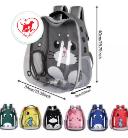 Balo Cho Chó Mèo Phi Hành Gia Hình Mặt Mèo