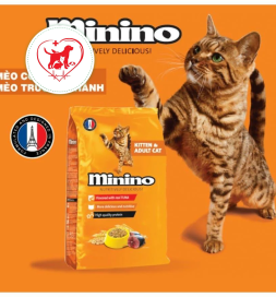 Hạt Cho Mèo Mọi Lứa Tuổi Minino Tuna Vị Cá Ngừ