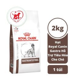 Thức Ăn Hạt Điều Trị Bệnh Cho Chó Hỗ Trợ Tiêu Hóa Royal Canin Gastrointestinal 2kg