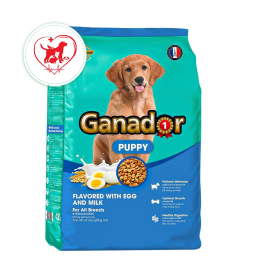 Hạt Ganador Puppy Chó Con Vị Trứng & Sữa