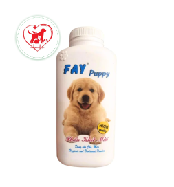 Phấn Thơm FAY Tắm Khô Khử Mùi Chó, Chó Con 120g