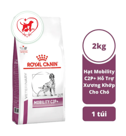 Thức Ăn Hạt Điều Trị Bệnh Cho Chó Hỗ Trợ Xương Khớp Royal Canin Mobility C2P+ 2kg